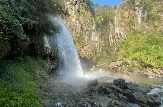 Hiking to Secret Waterfalls of the Coatepec Fog Forest