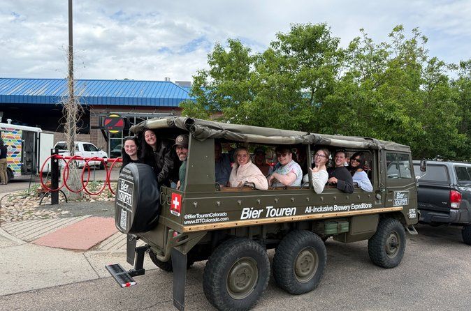 Brewery Tour in Vintage Safari Vehicle with Bier Touren