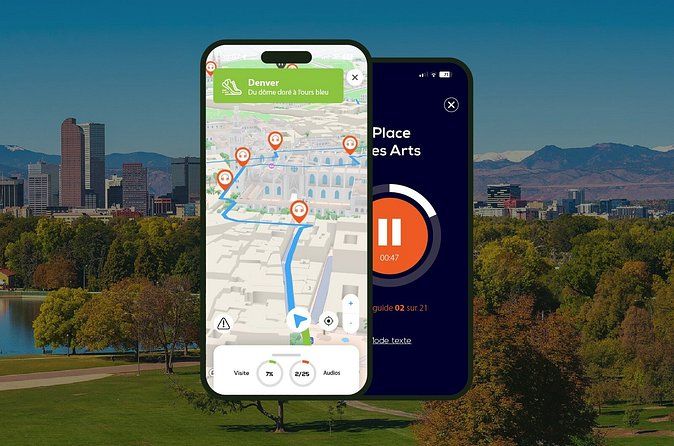 Denver Audio Guided Walking Tour 2 hours and 20 audio reviews