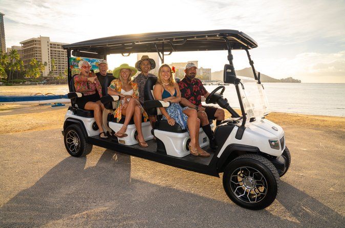 Waikīkī to Kahala Beach Open-Air Coastal EV Adventure