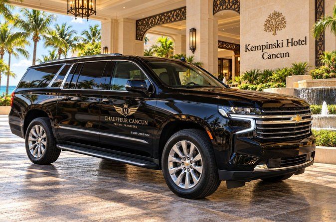 Private Chauffeur: Cancun Airport to/from Costa Mujeres