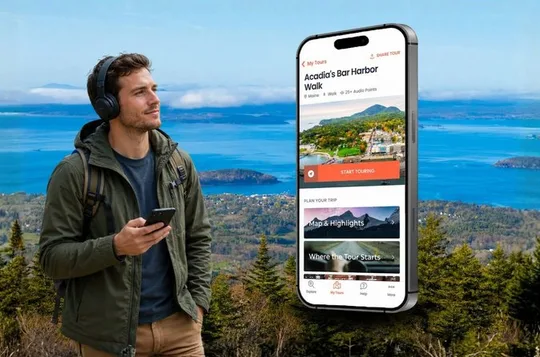 Self-Guided Walking Audio Tour of Bar Harbor Acadia