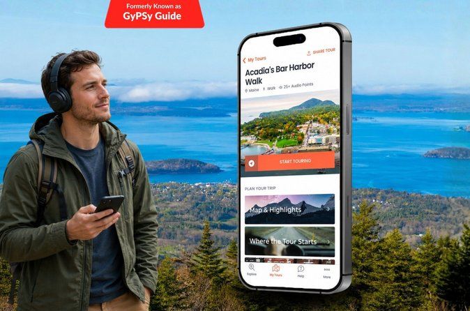 Self-Guided Walking Audio Tour of Bar Harbor Acadia