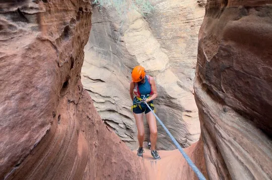 Canyoneering Adventure near Zion National Park