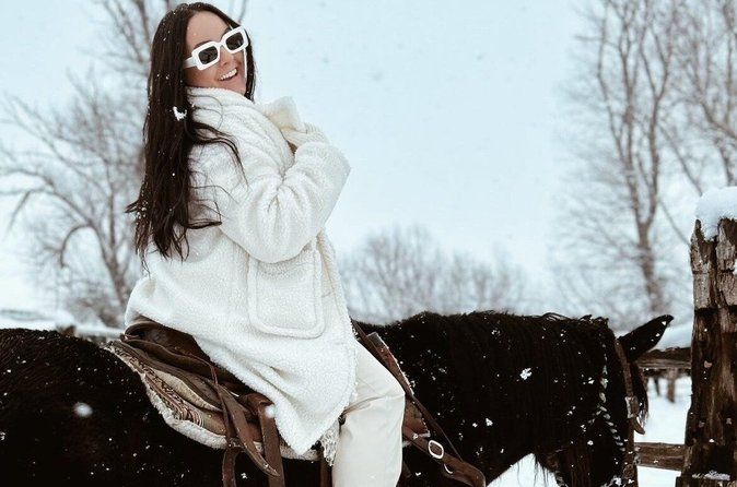 Winter Horseback Riding in Soldier Hollow Stables