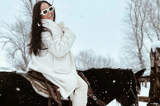 Winter Horseback Riding in Soldier Hollow Stables