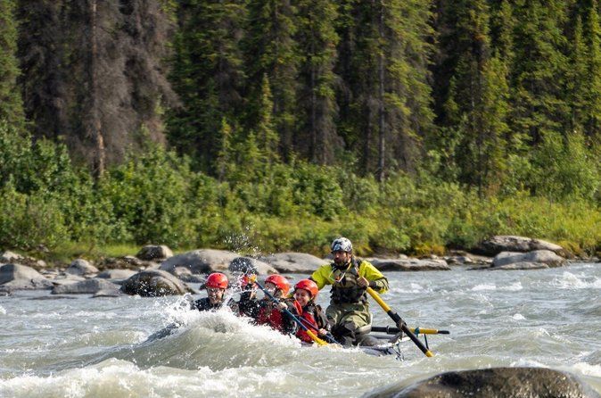 Half Day Raft at the Boreal in Nenana River