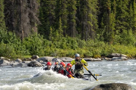 Half Day Raft at the Boreal in Nenana River