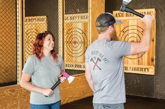 Lumberjack Axe Throwing Experience in Williamsburg