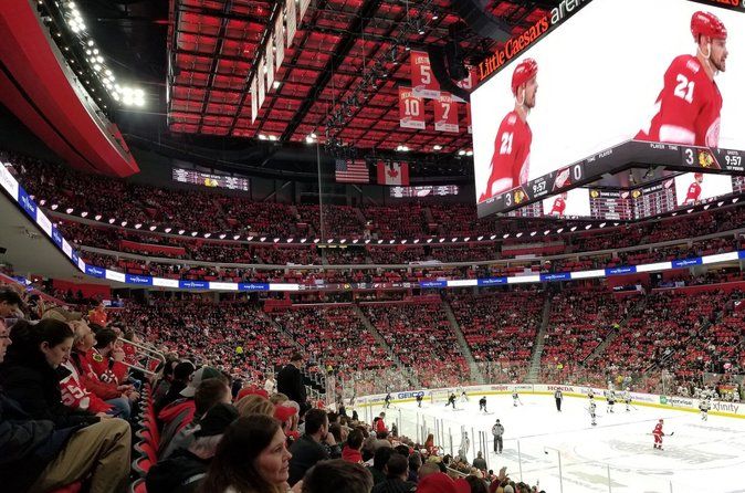 Detroit Red Wings Ice Hockey Game at Little Caesars Arena