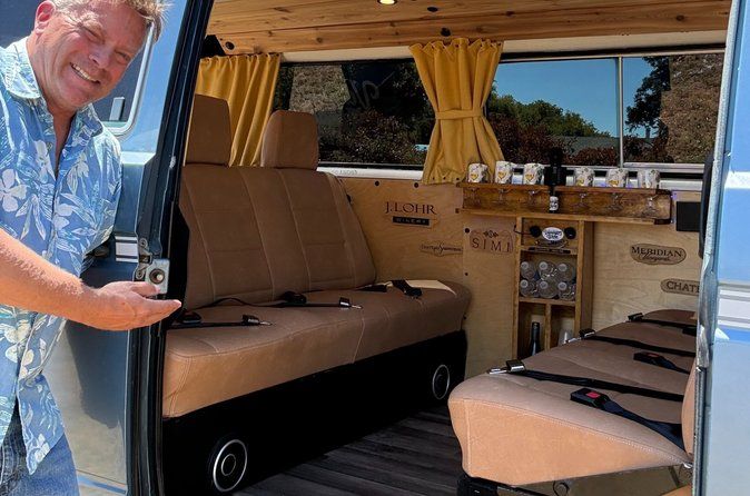 Paso Robles Wine Tours in a Classic VW Vanagon