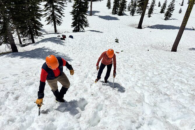 Ice Axe and Crampon Clinics in Mt. Shasta
