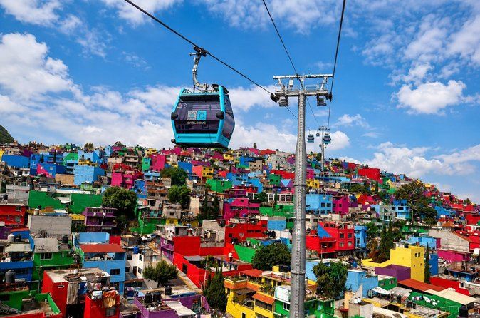 Fly Over Mexico City's Hidden Side by Cable Car