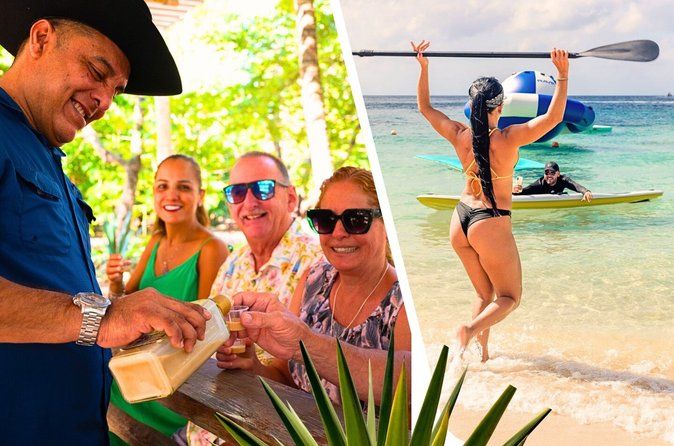 Cozumel Tequila and Chocolate Tour with Drink and Beach Day Pass