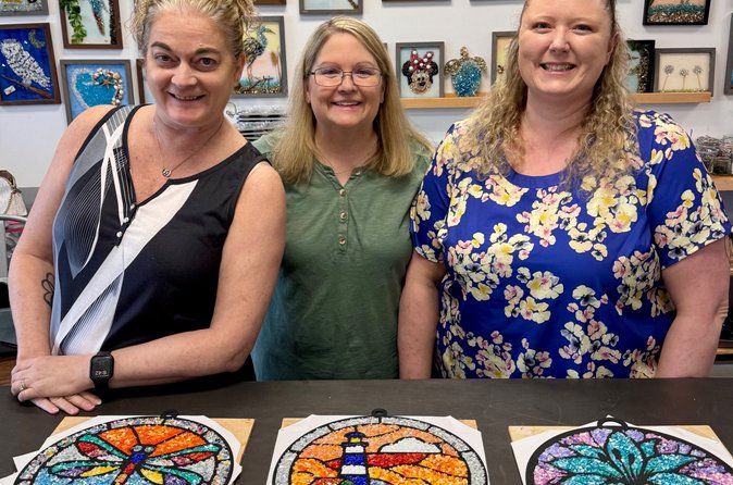 Suncatcher Glass and Resin Workshop in Kissimmee