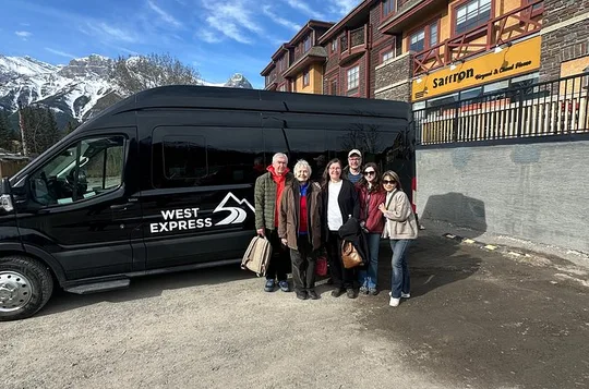 Canmore to Calgary Airport Shared Shuttle Transfer