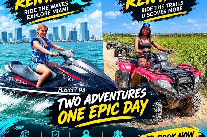 Miami ATV Tour and Jet Ski Adventure
