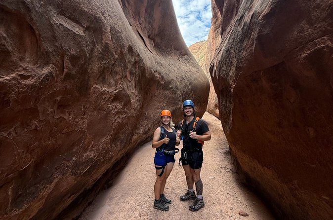 Private Half Day Canyoneering Tour in Moab Utah