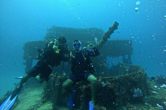 2-Tank Scuba Dive: Puerto Morelos Reef & Shipwreck | Small Groups
