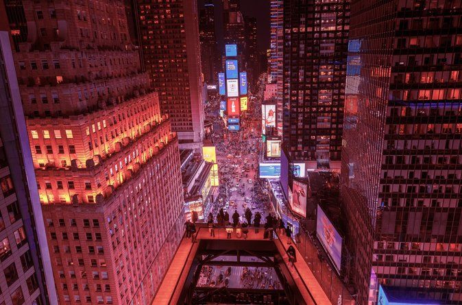 NYC: One Times Square Skywalk