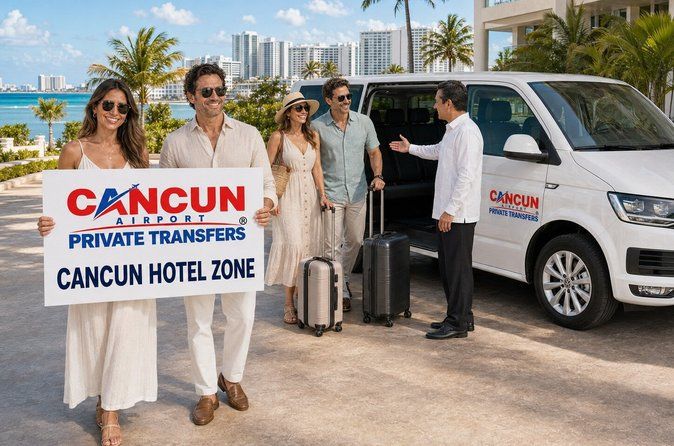 Cancun Airport Private Transfer to/from Cancun Hotel zone