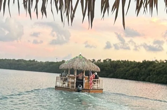 West Palm Beach Enjoy Sunset on a Tiki Cruise